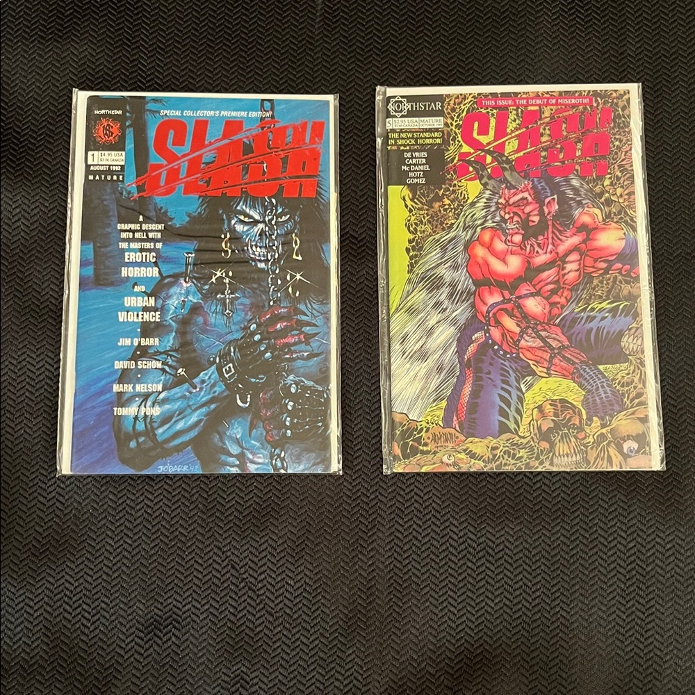 Vintage 1990s Shadow Warrior Comic Book Set Chaos Comics Indie Lot